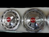 57 Chevy Hubcaps